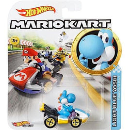 Hot Wheels Light Blue Yoshi Super Mario Kart Diecast 1/64