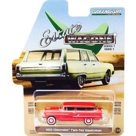 Estate Wagons 1955 Chevrolet Two-Ten Handyman Greenlight 1/64