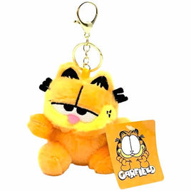 Garfield Annoyed Plush Keychain 4"