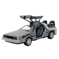 Back to the Future Time Machine with Lights 1/24 Scale Diecast