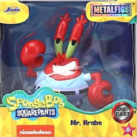 Mr. Krabs Spongebob Squarepants Jada Metalfigs Diecast Figure 2.5"