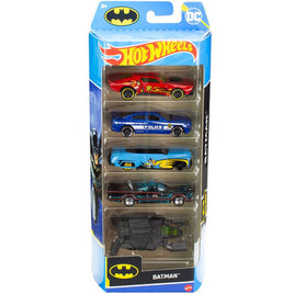 Hot Wheels Batman 5 Pack Diecast 1/64