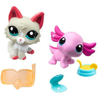 Divin' Divas Littlest Pet Shop Pet Pair 2.5" (Cat & Axolotl)