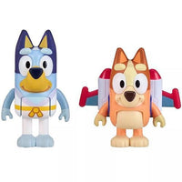 Action Heroes Bluey & Bingo Bluey & Friends Figure Set 2"