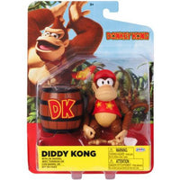 Diddy Kong Donkey Kong 4" Nintendo Action Figure