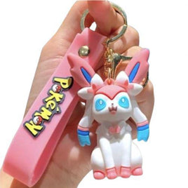 Sylveon Pokemon Keychain 2.5"