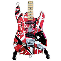 EVH "Frankenstein" Eddie Van Halen Mini Guitar Replica Collectible - Officially Licensed