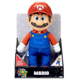 Nintendo The Super Mario Bros. Movie Mario Poseable Plush 15"