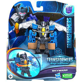 Transformers EarthSpark Warrior Skywarp Action Figure 5"