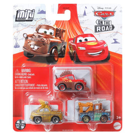 Disney Cars Diecast Mini Racers 3 Pack with Margaret